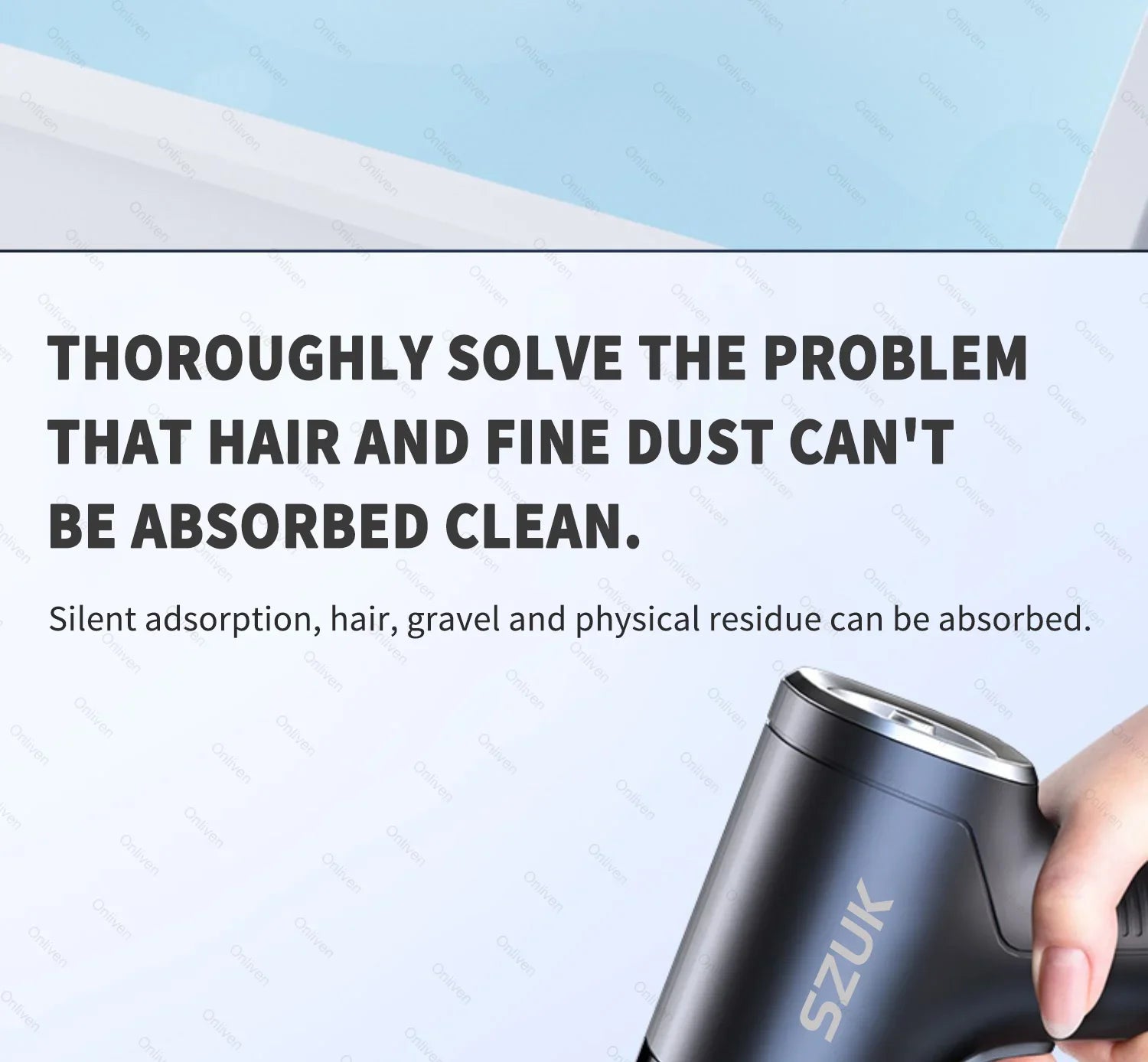 SZUK Mini Wireless Portable Car Mini Vacuum cleaner, High Suction 98000PA,Long Battery, Portable & Easy Clean Cleaning Appliance