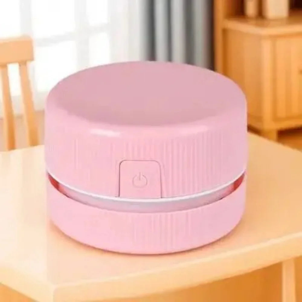 Mini Portable Desktop Vacuum Cleaner-Silent Office Study Desk Cleaning Expert For Students Exquisite Gift For Home & Office Use