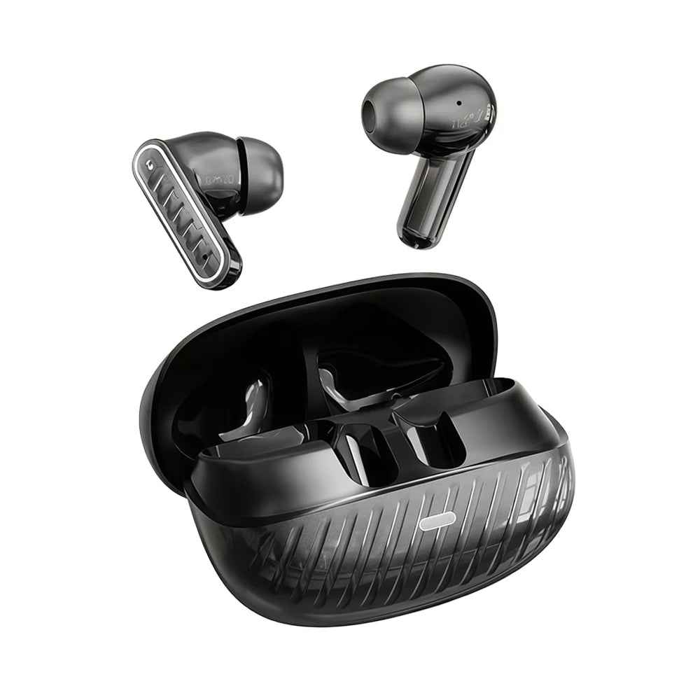  TWS Bluetooth 5.4 Earbuds ANC HiFi Stereo, 3-4h Single/8-10h Total, Ultra Light Comfort Fit