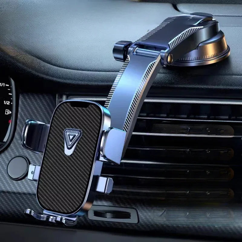Car Phone Holder Super Stable Car Phone Mount Stand GPS for Car Dashboard Windscreen Air Vent Compatible with All Mobile Phone