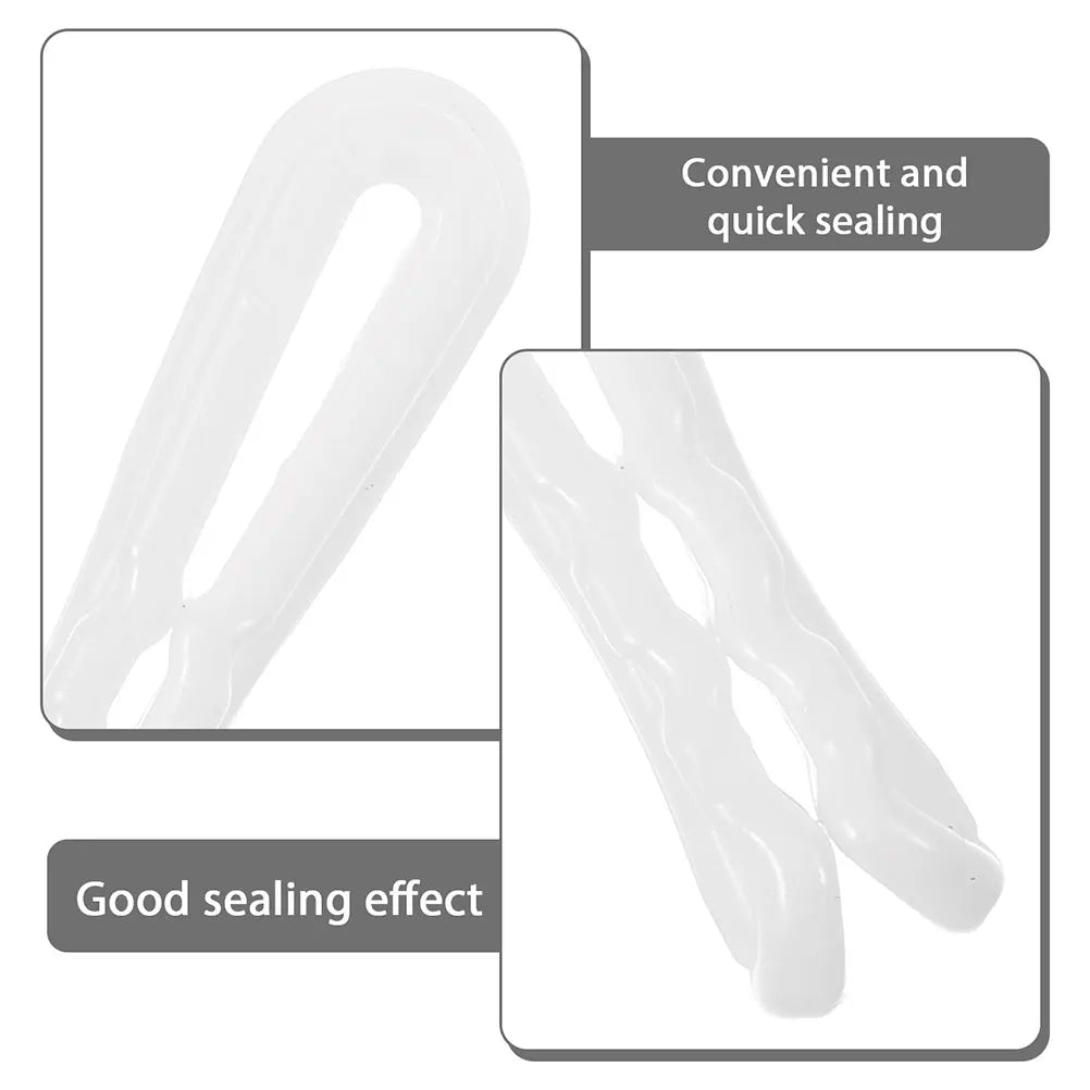 10pc Vacuum Bag Clips Sealer for Zipper Bags Compression Packing Organizer Storage Solution for Clothes Bedding Quilts Blankets