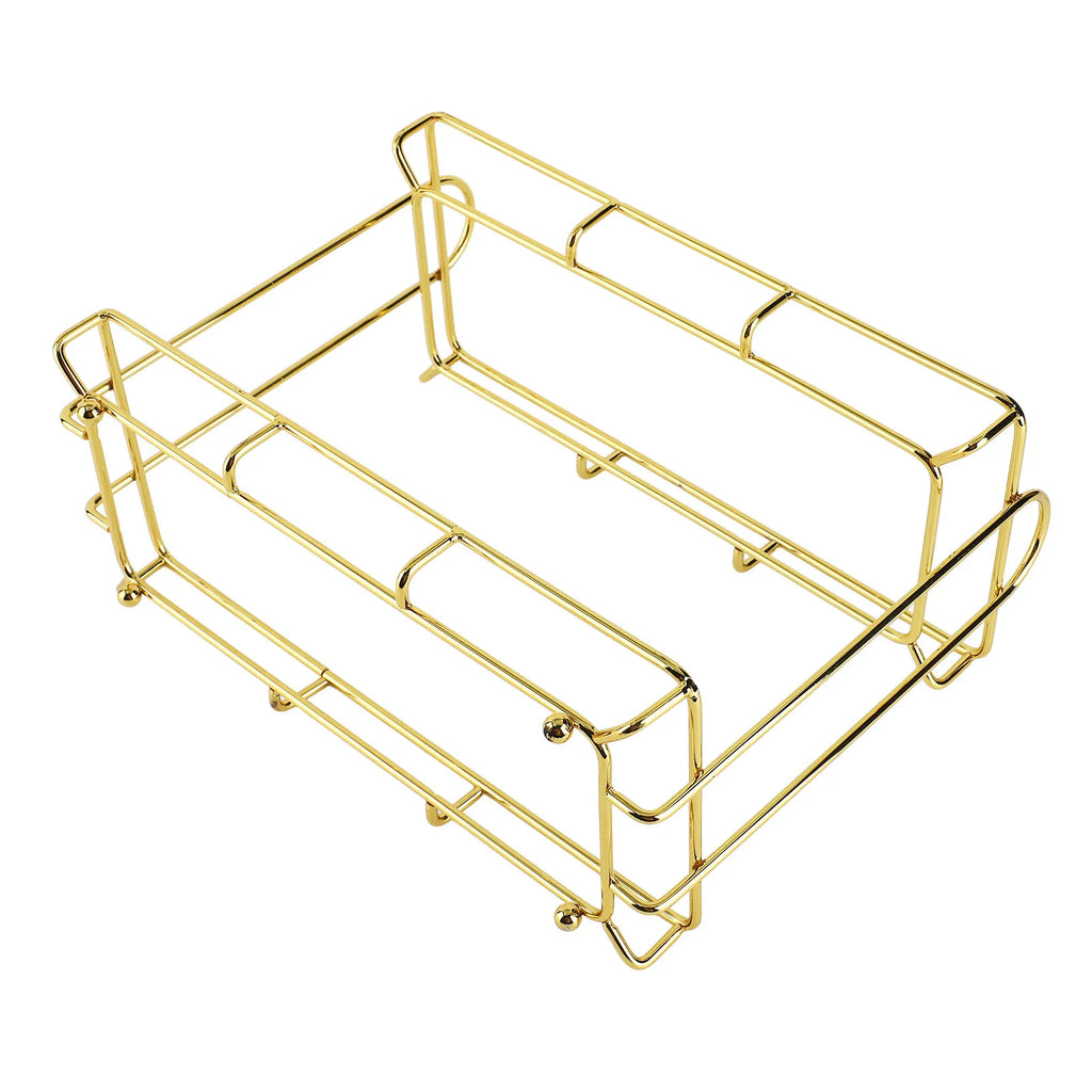 Bathroom Storage Rack Gold White 2 Tier Makeup Shelf Humanized Structure Anti Slip Counter Organizer Bathroom Counter Organizer