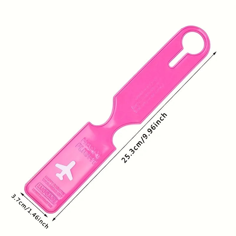 2PCS Luggage Tag Baggage Handbag Travel Suitcase Tags, Travel Accessories, Travel Must-haves, Travel Essentials