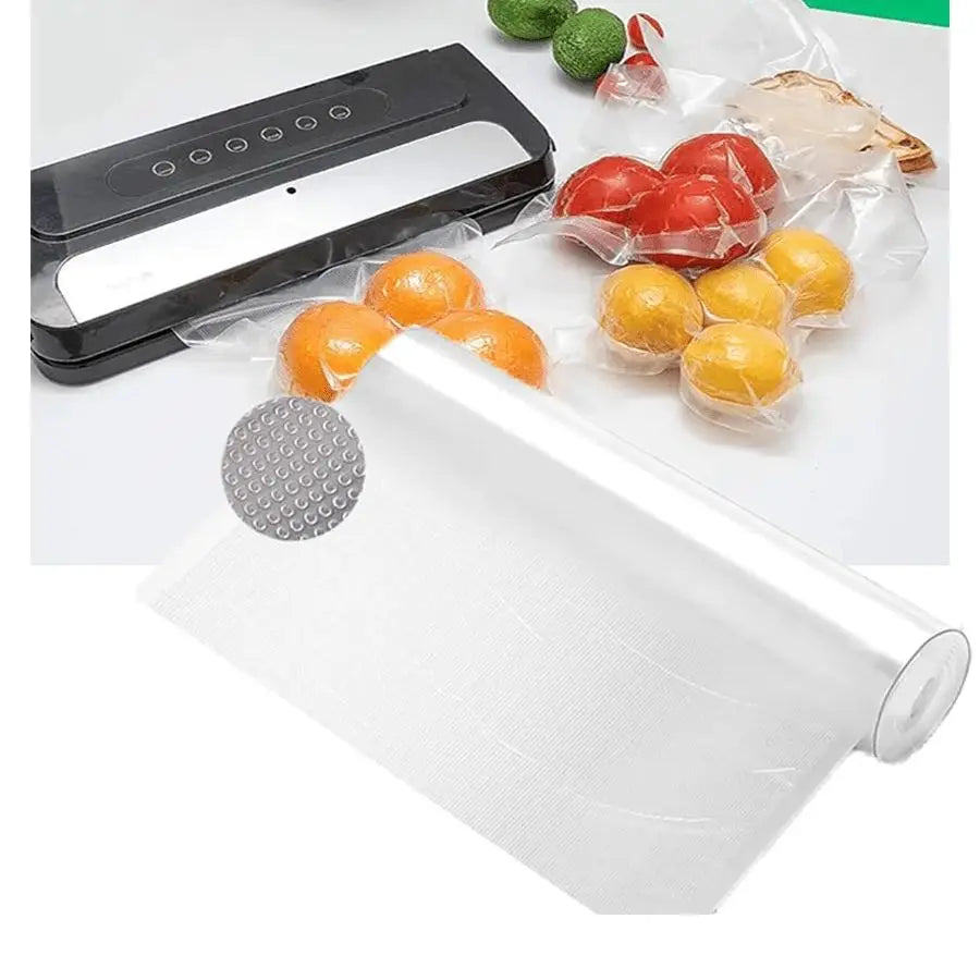 500CM Food Vacuum Sealer Bags Household Vacuum Sealing Machine Storage Roll Bag Travel Refrigerator Food Preservation Pack Bag