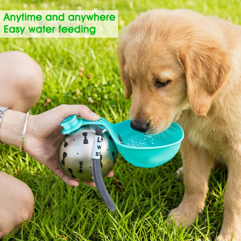 Portable Pet Water Bowl, 285ml, Foldable Silicone, Leak-Proof, Lightweight, Multi-Colour, for Dogs and Cats, Outdoor and Travel
