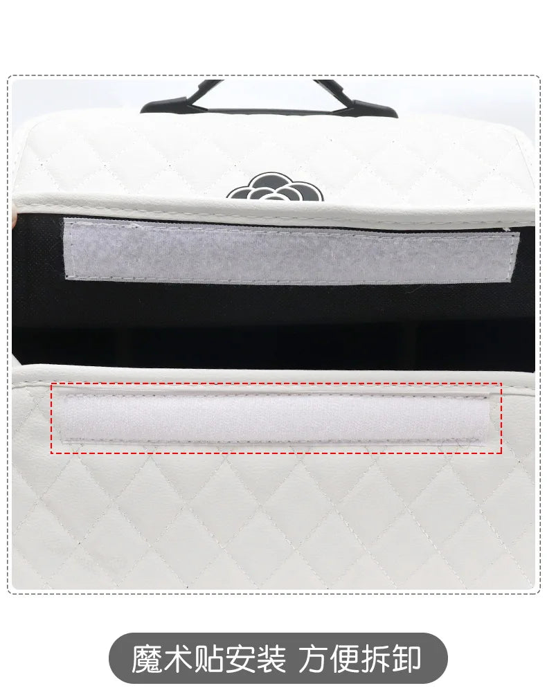 Car Trunk Organizer Durable Foldable Storage Box with Easy-Clean Compartments Versatile Interior Accessories for Car Organizati