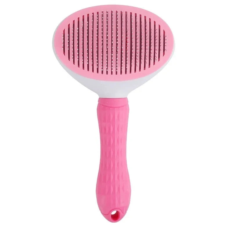 Pet Dog Brush Cat Comb Self Cleaning Pet Hair Remover Brush For Cats Dogs Grooming Tools Pets Dematting Comb Dogs Accessories