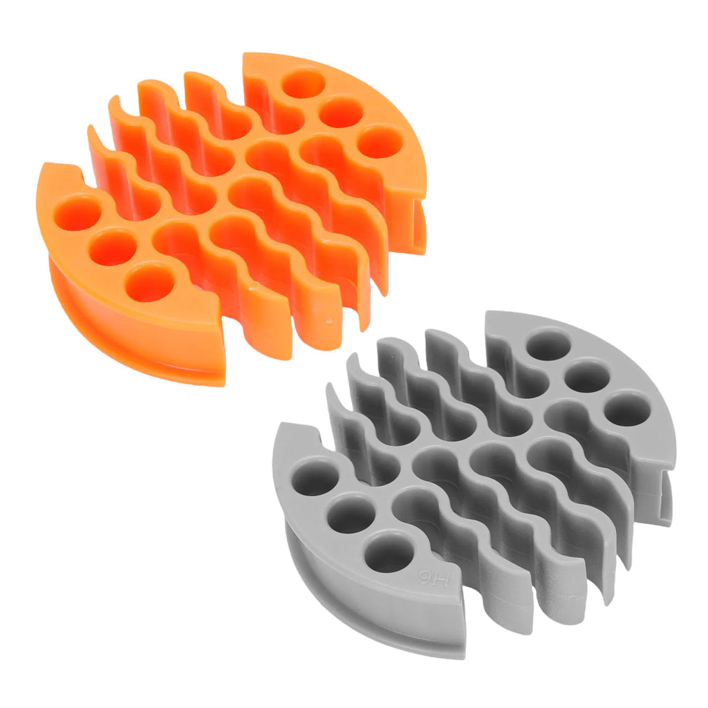 Network Cable Organizer Wire Comb 0.3in Hole Diameter Anti Entanglement Cable Management Organizing Tool for 30 Network Cables