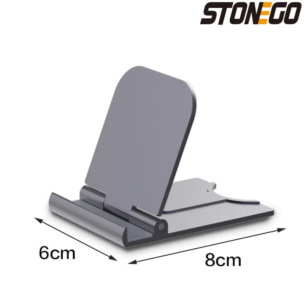 Portable Foldable Phone Stand - Universal Mini Holder for Mobile Phone & Tablet Desktop Display