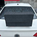 Car Storage Box, Portable, Foldable Car Trunk Organizer, Felt Cloth Storage Box, Car Interior Tidying Container, Car Organizer