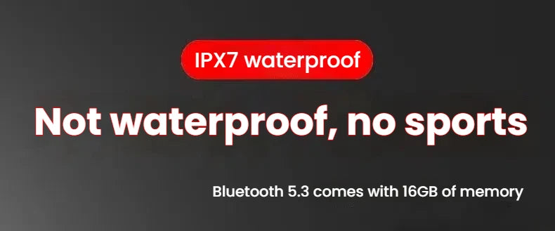 Wireless Bluetooth 5.3 Earbuds IPX7 Waterproof In-Ear Headphones with Noise Cancelling Mic for Sports Running Gym Fitness