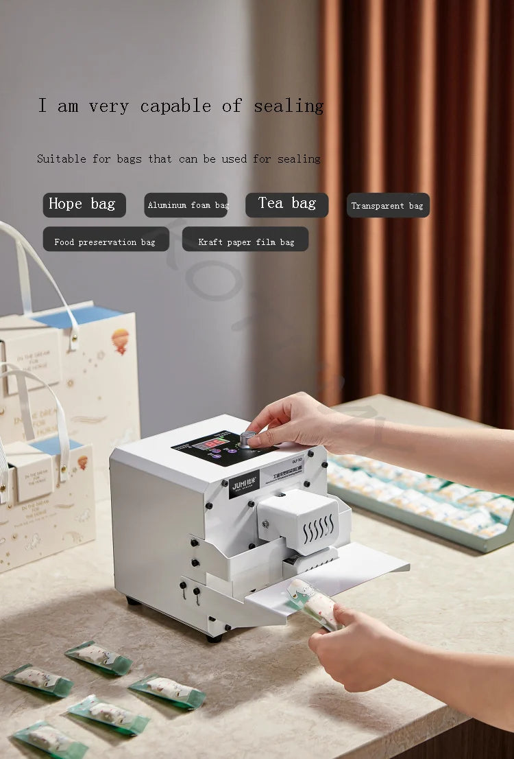 Handy Portable Bag Sealer Sealing Machine Aluminum Foil Composite Plastic Film PE Coated Paper Food Packaging