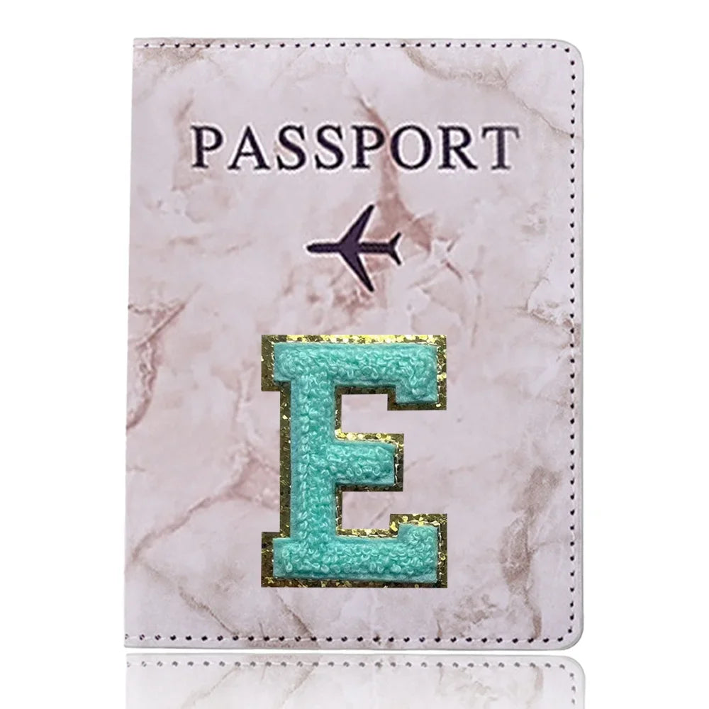 Passport Holder Passport Case Travel Waterproof Passport Protective Cover Embroidery Pattern Holder Air Plan Travel Accessories
