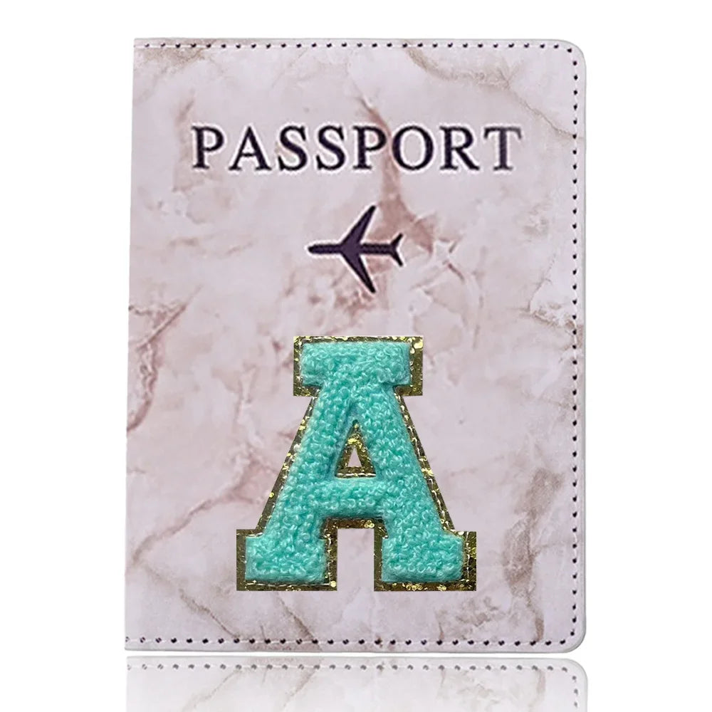 Passport Holder Passport Case Travel Waterproof Passport Protective Cover Embroidery Pattern Holder Air Plan Travel Accessories