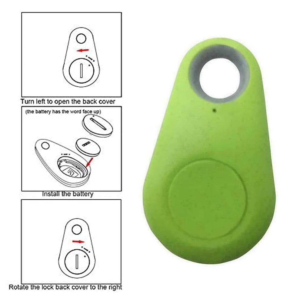 Bluetooth Tracker Keychain droplet shaped Low power anti-loss GPS For Smartphones with iOS 5.0 or Later Android 4.3 or Later