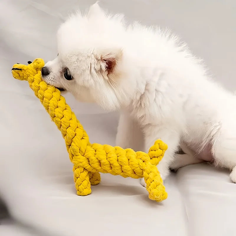 Dog Toys Interactive Rope Knot Toy for Dogs Puppies Pet Chew Toy Grinding Teeth Playing Toys for Dogs