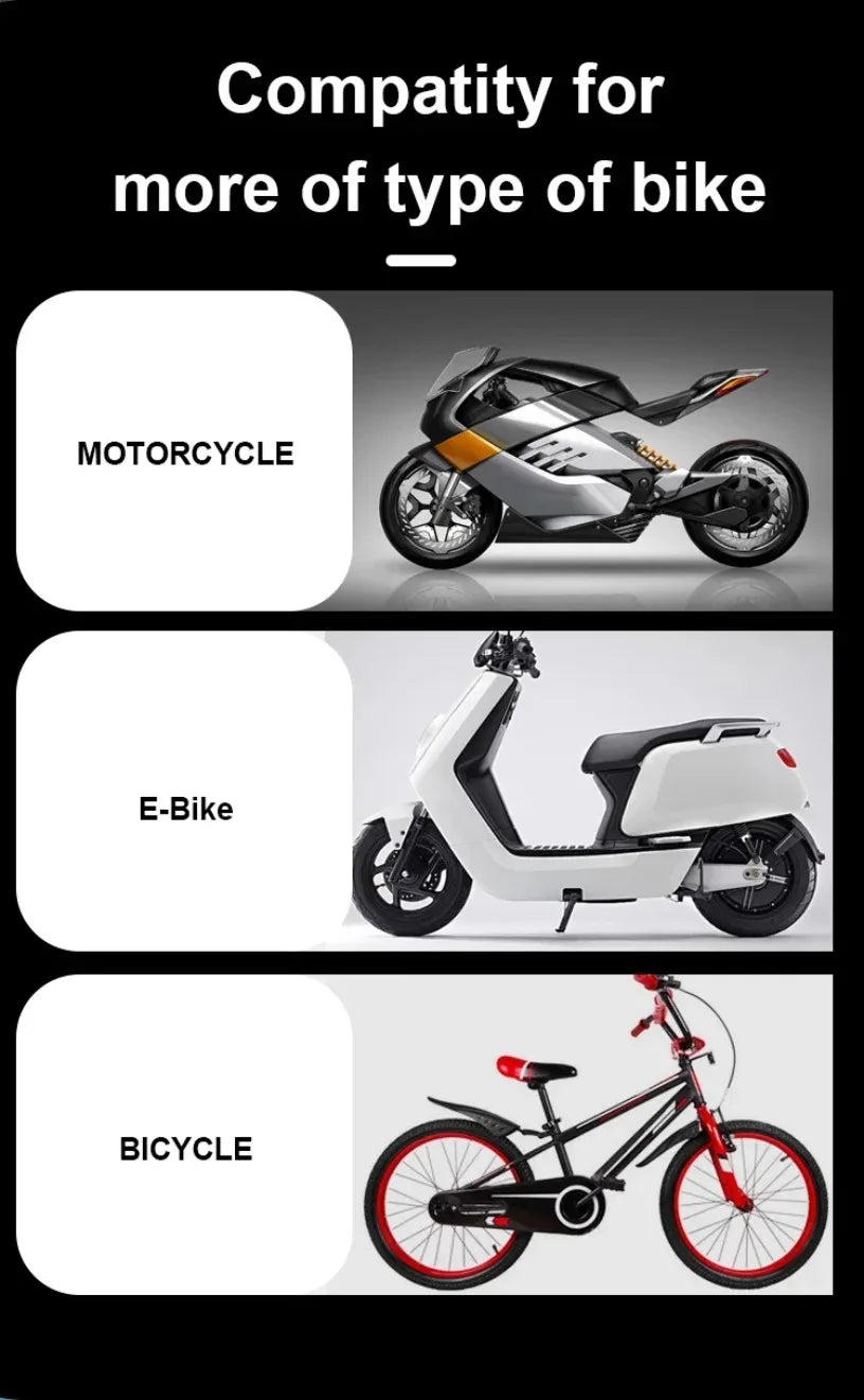 Fast Charging 15W Wireless Charger Shockproof Motorcycle Phone Holder 18W USB & 30W Type C Motorbike Bicycle Bike Scooter Stand