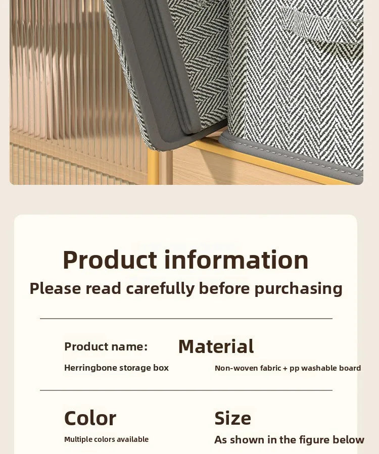 Clothes Storage Box Household Large-capacity Wardrobe Snacks Toys Layered Finishing Artifact Folding Storage Box Basket with Lid