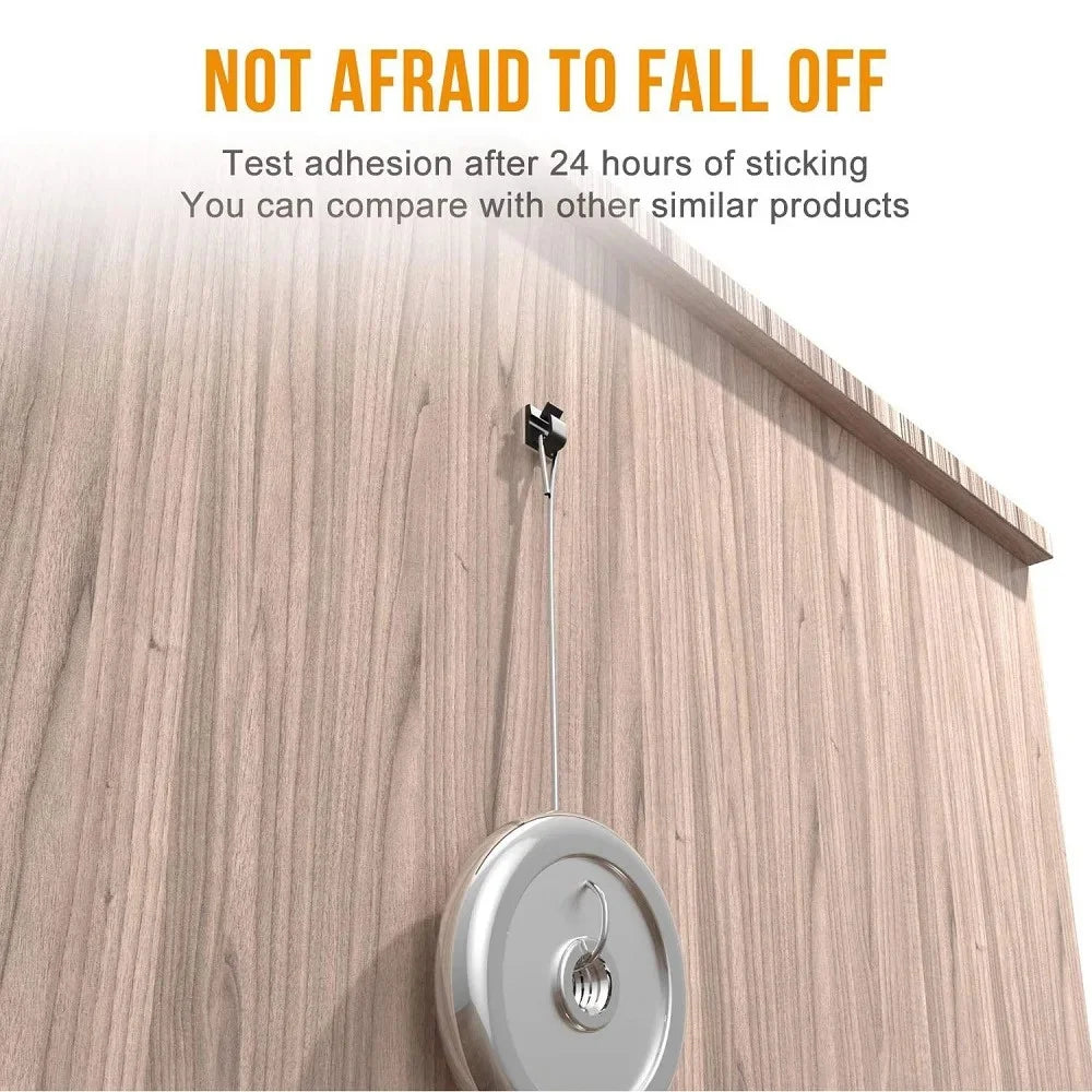 50pcs Cable Organizer Wire Cable Clips Tie Data Cord Winder Manager Self-adhesive Cable Organizer For Office Home Kitchen Desk