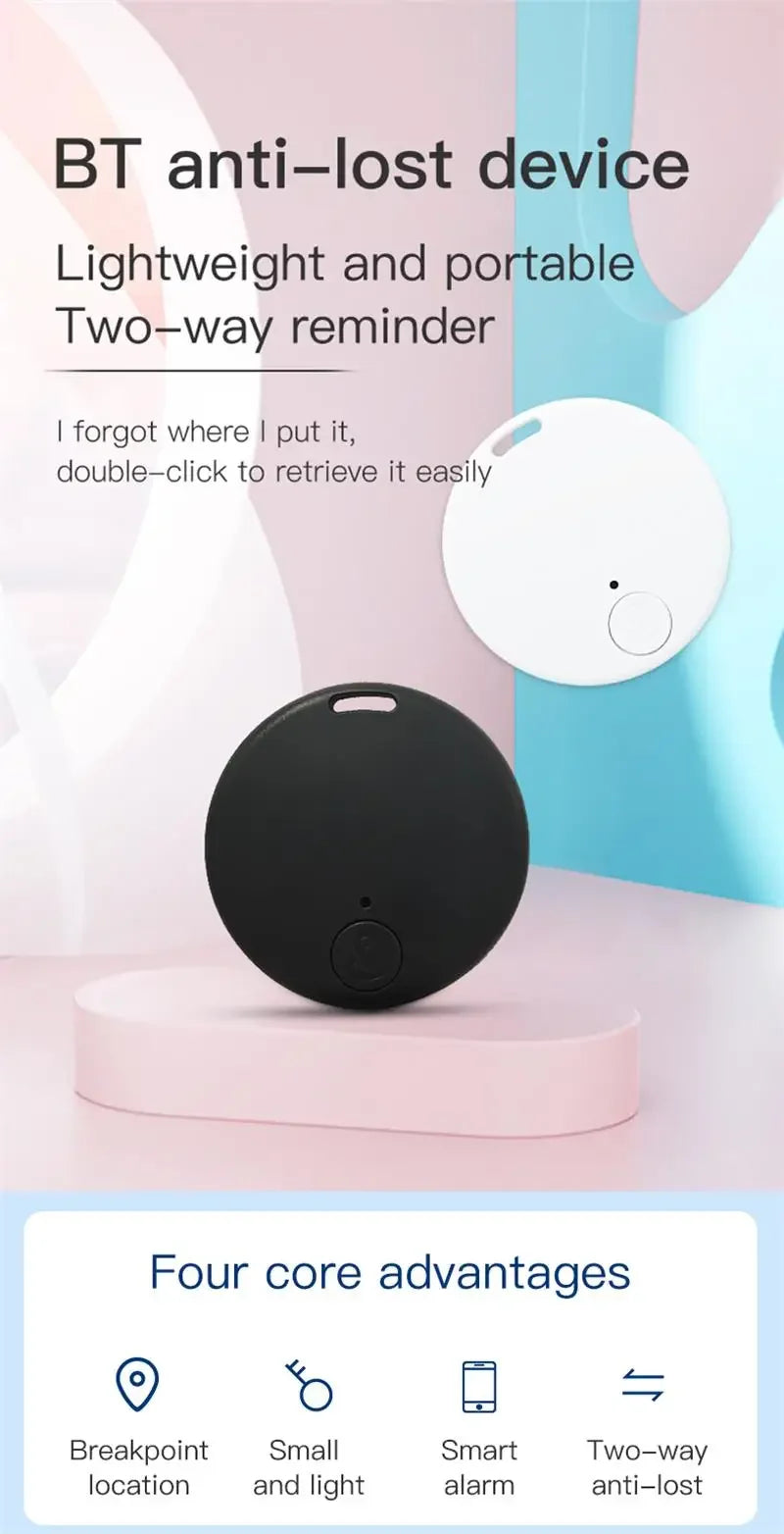 Mini GPS Tracker Bluetooth 5.0 Pet elderly Kids Wallet Tracking Smart Finder Locator Car Locator For IOS Android New 2026