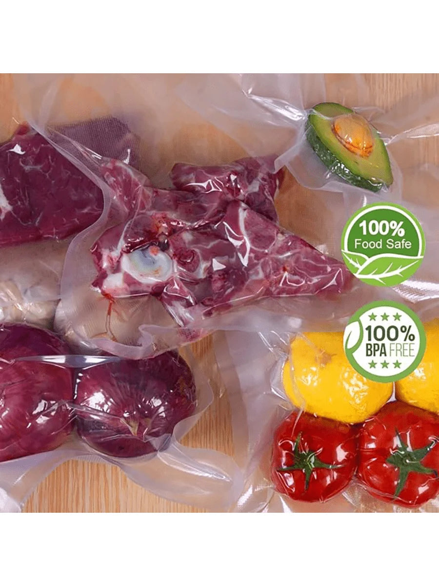 500CM Food Vacuum Sealer Bags Household Vacuum Sealing Machine Storage Roll Bag Travel Refrigerator Food Preservation Pack Bag