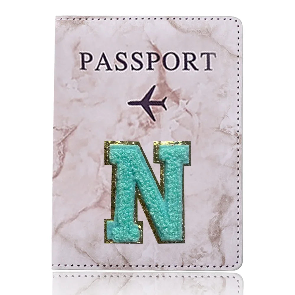 Passport Holder Passport Case Travel Waterproof Passport Protective Cover Embroidery Pattern Holder Air Plan Travel Accessories