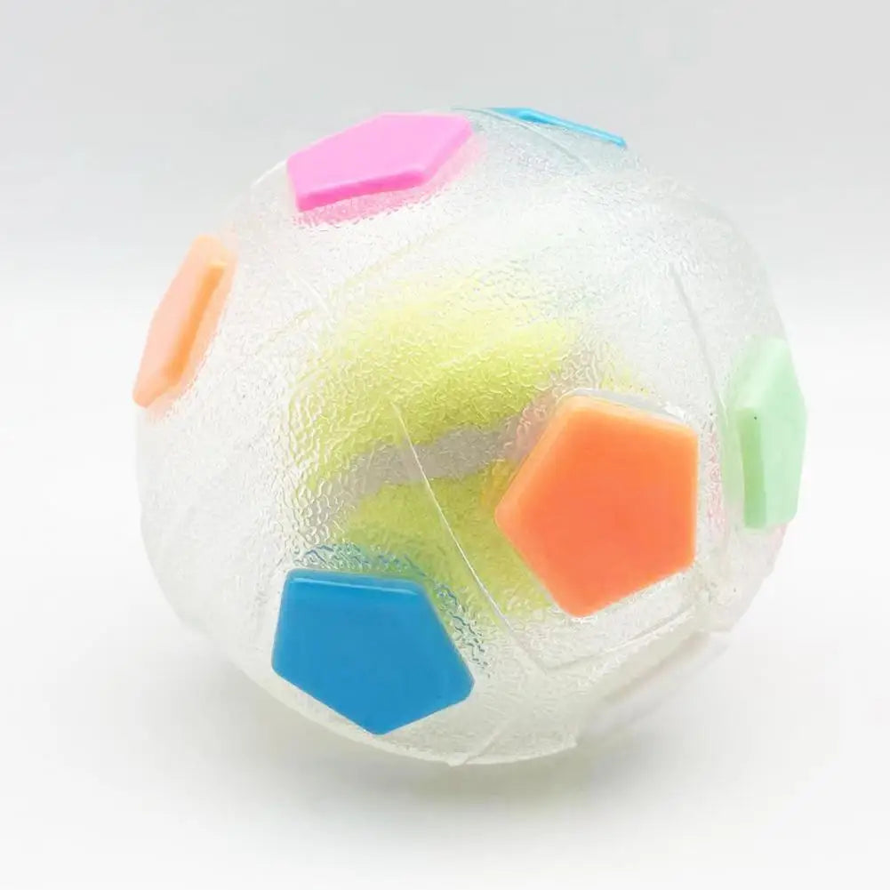 Dog Calming Ball Interactive Football Dog Toy Pets Toss And Fetch Toy with Squeaker Treat Dispensing for Small Medium Large Dogs