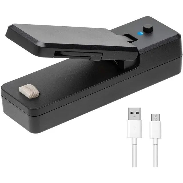 Rechargeable Plastic Package Sealer, Mini Close Bags Portable Sealing Machine, Heat Thermal Bag Sealer, Storage Food, Kitchen