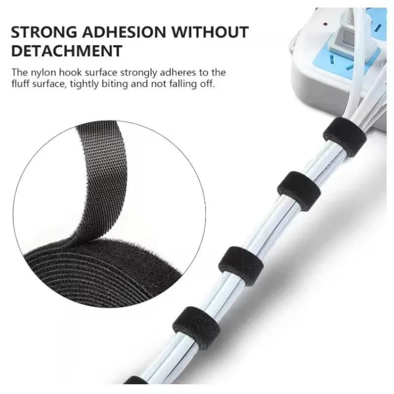 Cable Organizer Cable Management Tearable Organizador Cables Winder Ties Phone Accessories Wire Cord Organizer And Cables