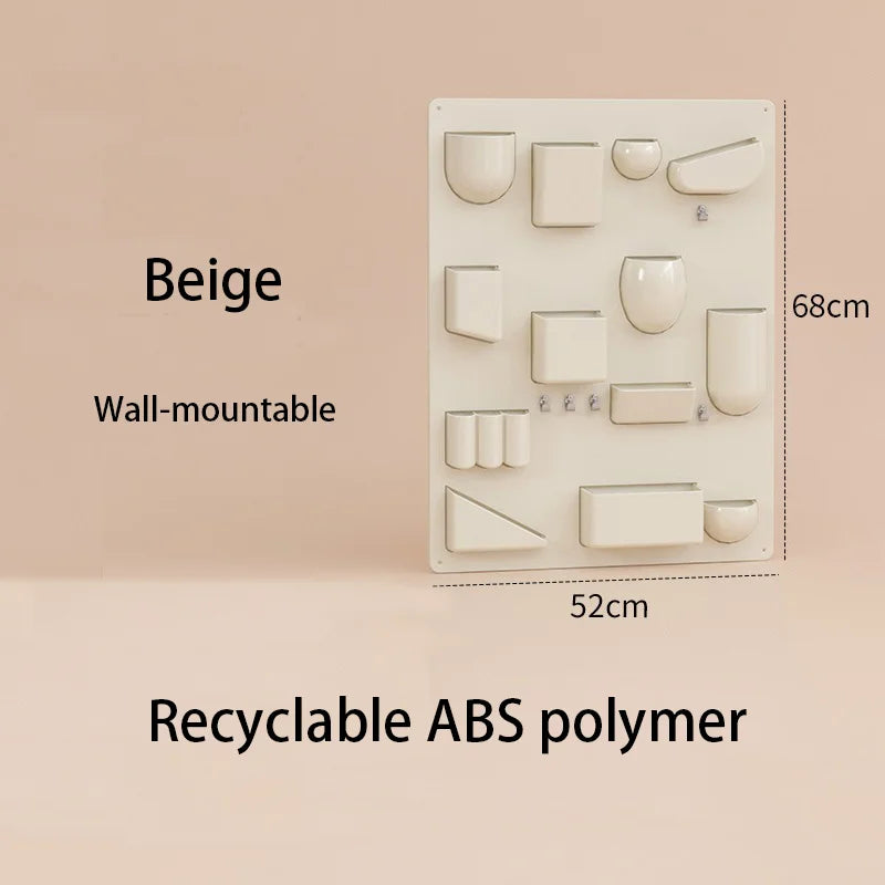 Wall Holder Offices Kitchens Organizer Desktop Shelf Wall Storage Rack Organiser For Workshops Bathrooms Children's Rooms