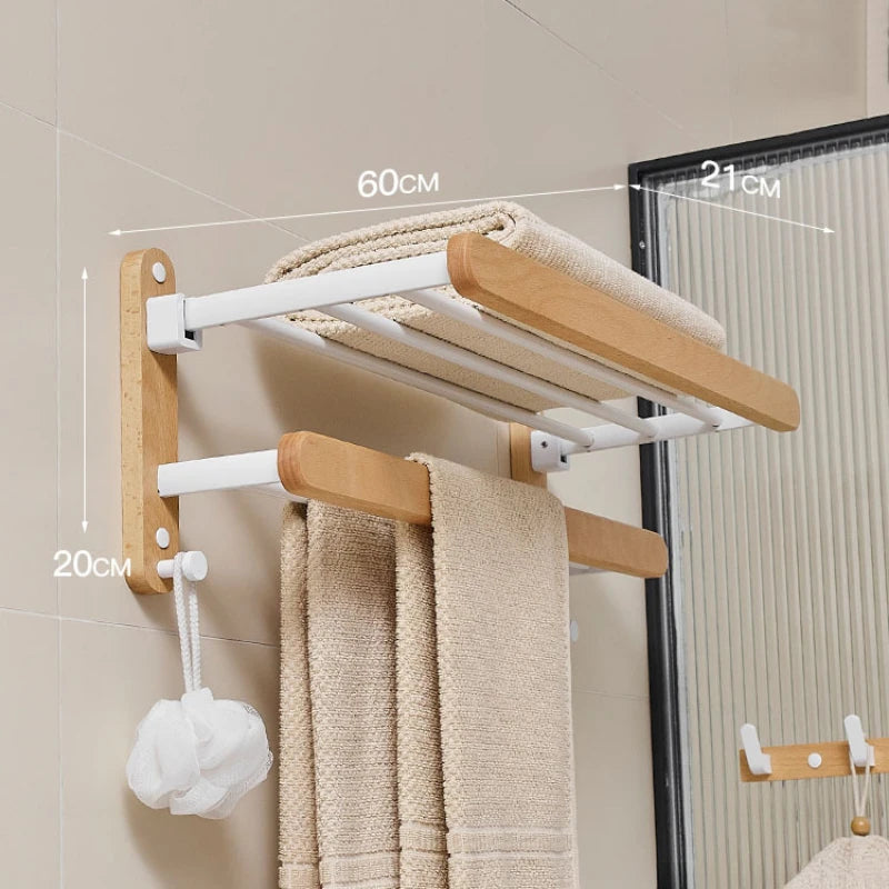 Bathroom towel bar no punching toilet storage shelf bathroom organizer and storage bathroom accessories towel rack corner shelf