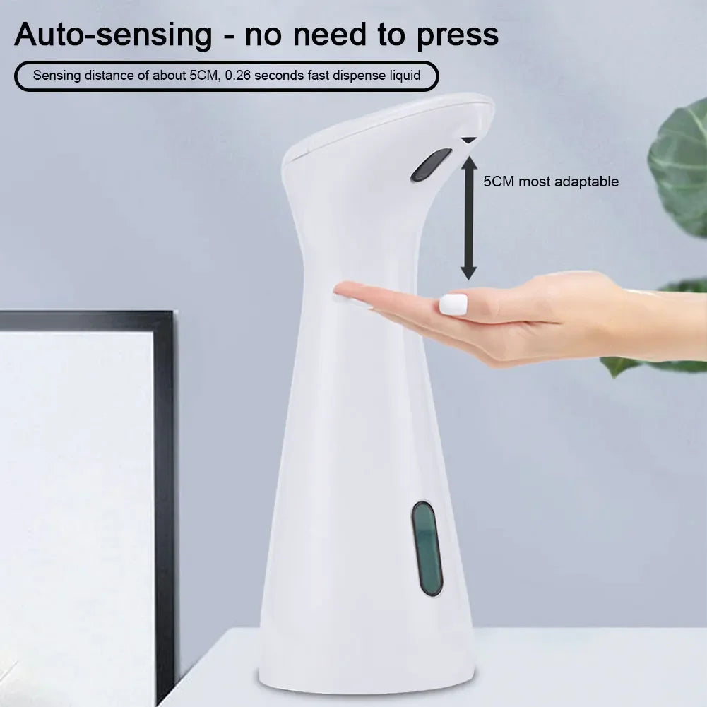 200ML Automatic Soap Dispenser Hand Sanitizer Dispenser Liquid Soap Container Touchless Sensor Smart Liquid Soap Dispenser