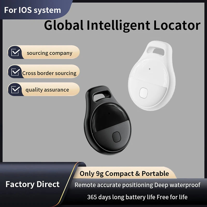 GPS Tracker Anti Lose Security Bluetooth GPS Tag Based on iphone Tracker Sound Locate Message Reminder Alarm Key Finder Pet Kid