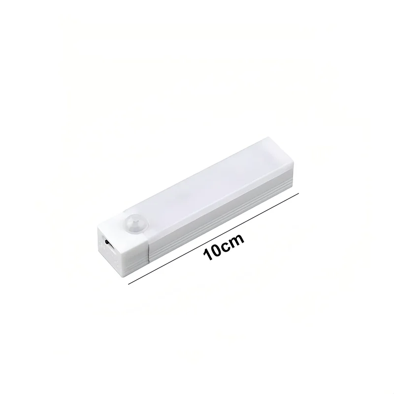 LED Motion Sensor Light Wireless LED Night Light USB Rechargeable Light Cabinet Wardrobe Lamp Staircase Backlight For Kitchen