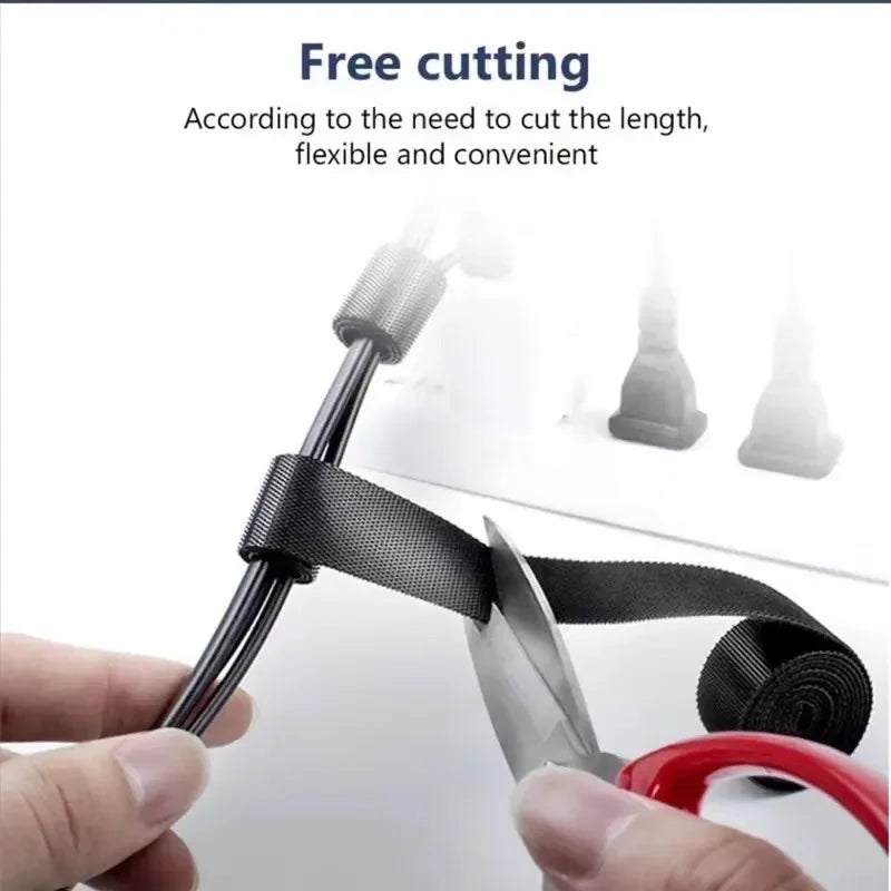 Cable Organizer Cable Management Tearable Organizador Cables Winder Ties Phone Accessories Wire Cord Organizer And Cables