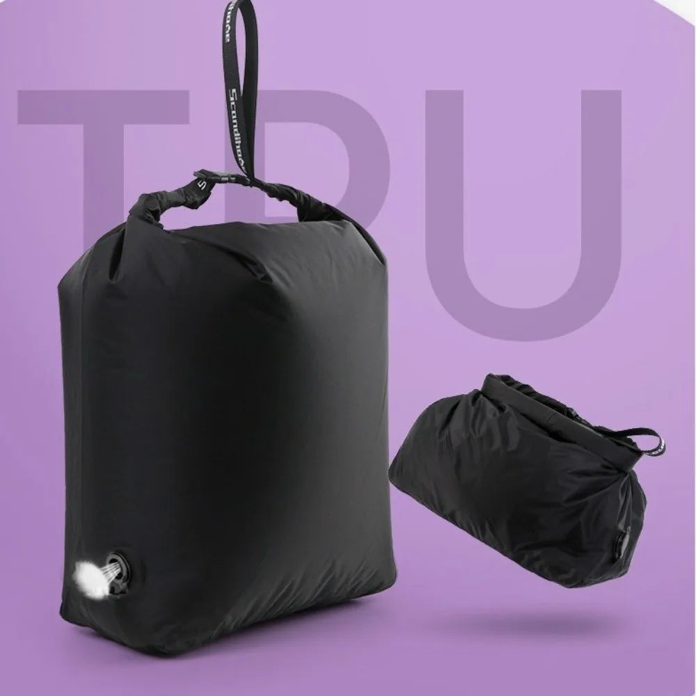 Durable Waterproof Vacuum Compression Bag Lightweight Reusable Travel Packing Cubes Portable Space Saving Storage Bag