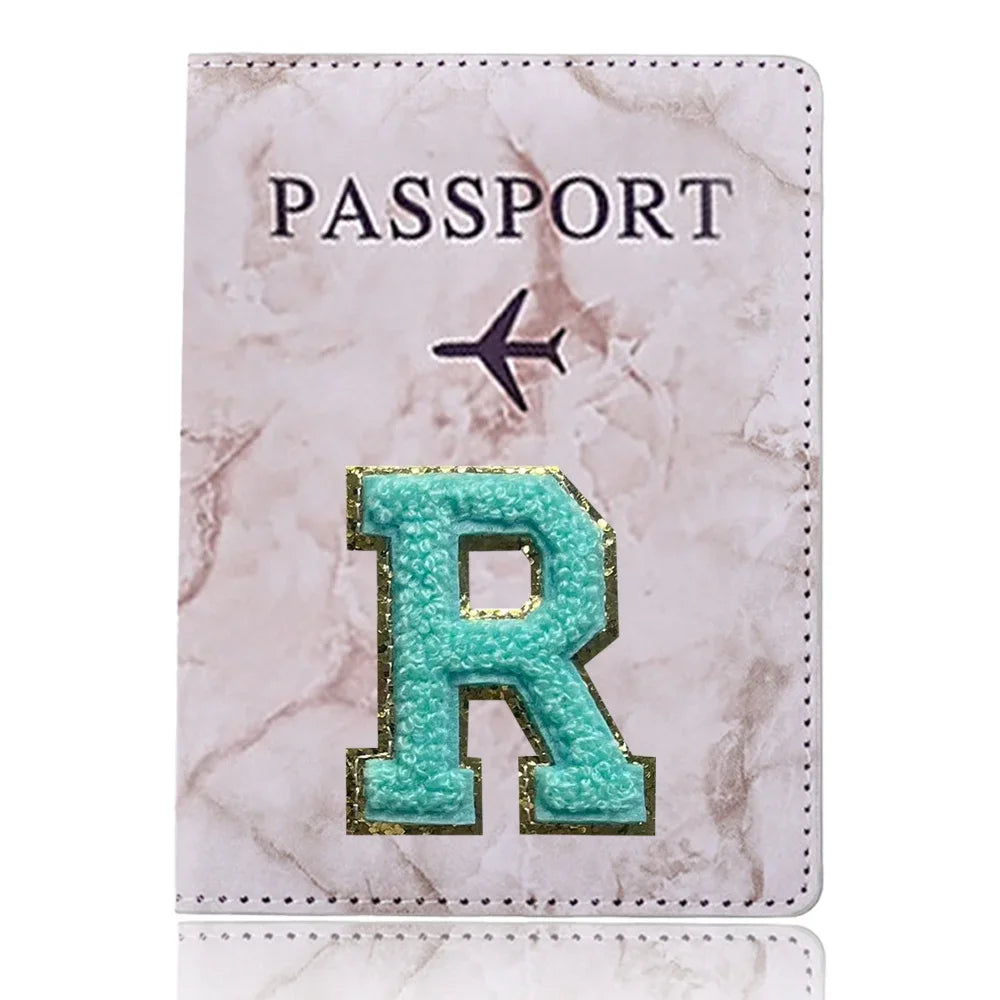 Passport Holder Passport Case Travel Waterproof Passport Protective Cover Embroidery Pattern Holder Air Plan Travel Accessories