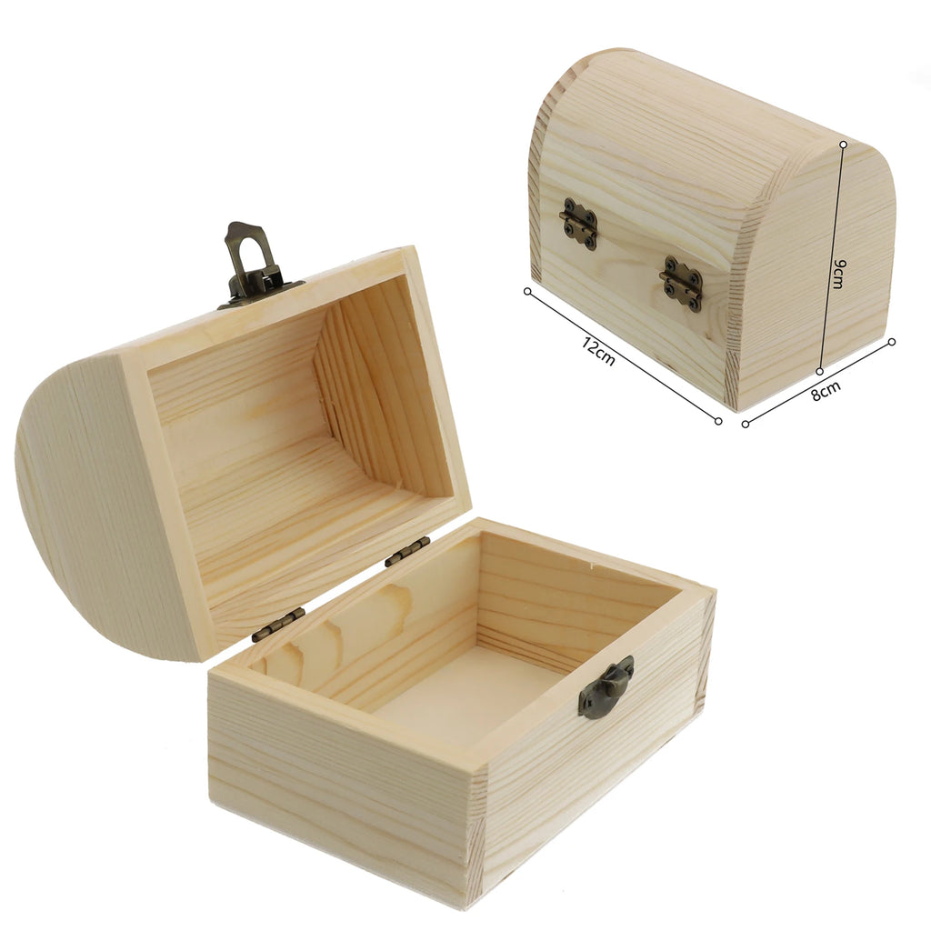 Storage Boxes Wooden Arched Box Keepsake Boxes Storage Box For Wedding Christening Christmas Gifts High Quality