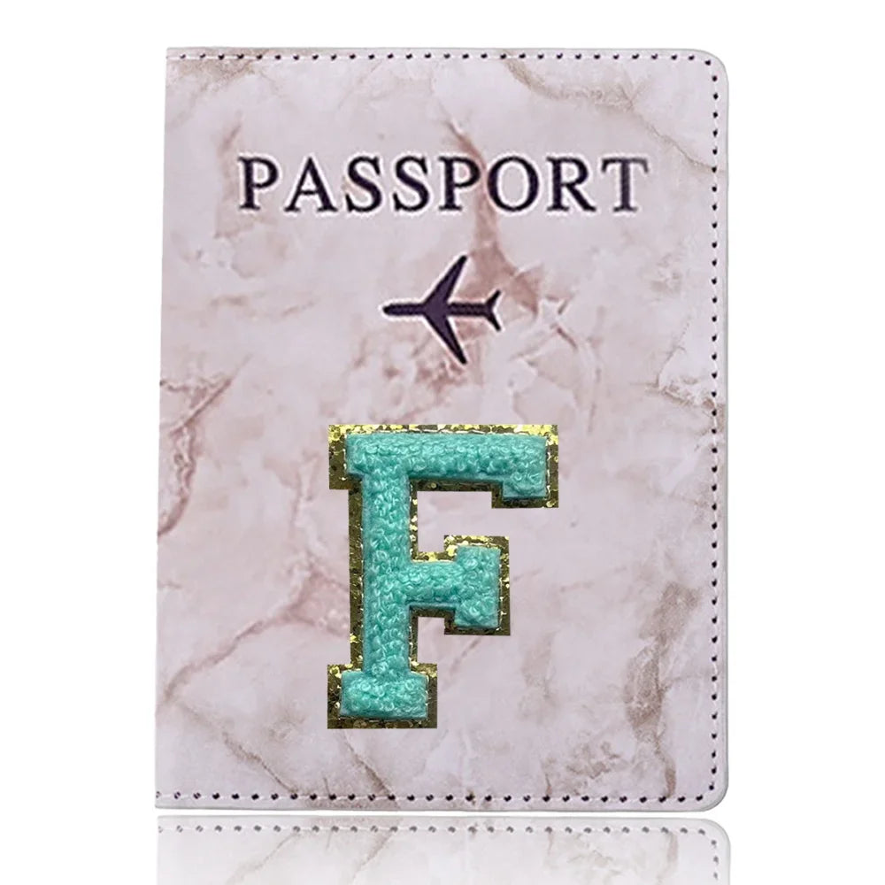 Passport Holder Passport Case Travel Waterproof Passport Protective Cover Embroidery Pattern Holder Air Plan Travel Accessories