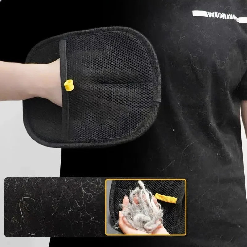 Pet Hair Remover Portable Washable Clothes Hair Dehairing Gloves Pet Cleaning Products Pet Accessories