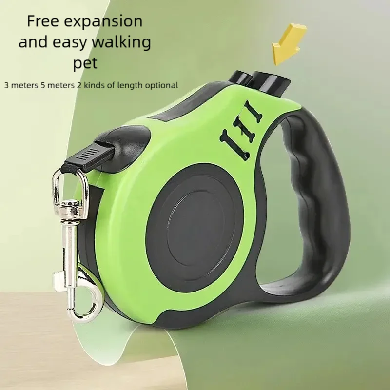 Automatic Retractable Dog Leash 3m/5m Nylon Lead for Small Dogs Durable Puppy Traction Rope for Outdoor Travel Walking Hiking