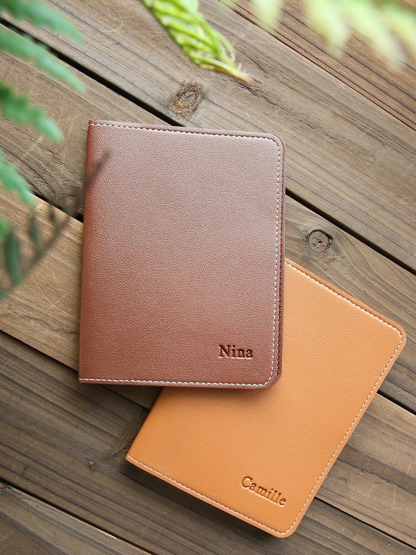 1 PCS Custom Name Passport Holder Personalized Leather Passport Cove Customized Travel Accessories Handmade Passport Holder Gift