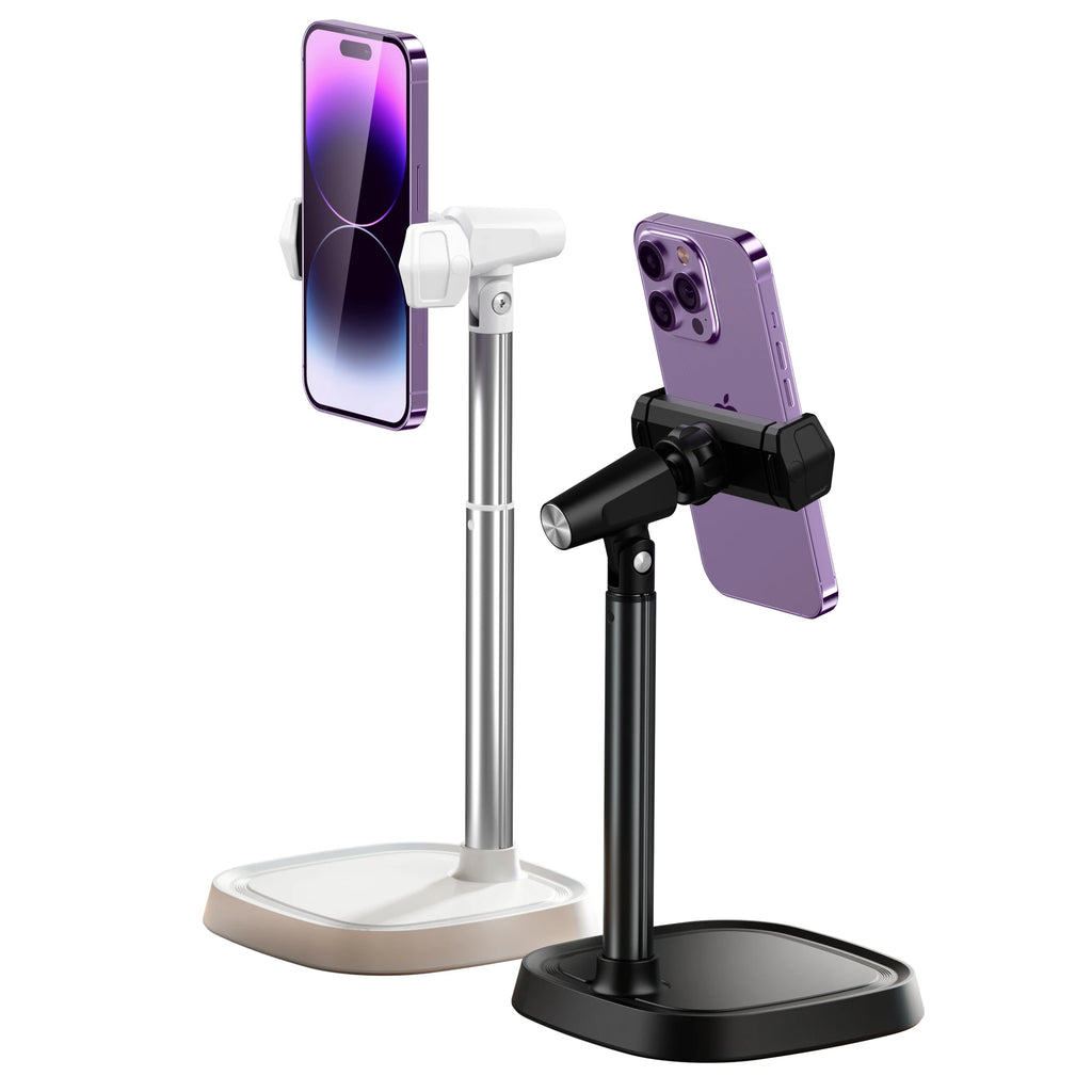 Adjustable Retractable Phone Stand For iPhone Xiaomi Huawei Redmi Live Broadcast Cell Phone Support Desk Stand Phone Accessories