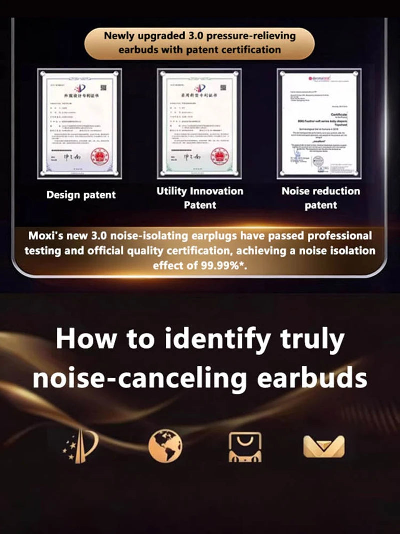 Sleep Bluetooth Earbuds ANC Noise Cancelling with Translation In-Ear Headphones Portable Charging LED Display for Travel Work