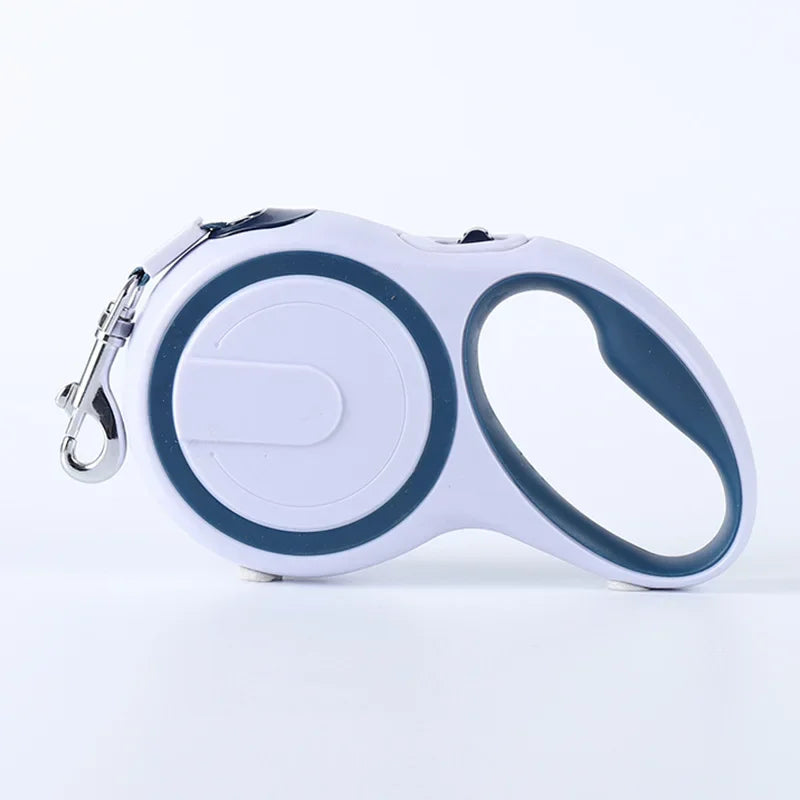 5M Retractable Nylon Leash for Small Dogs and Cats Durable Automatic Tension Control for Outdoor Walking Hiking Travel
