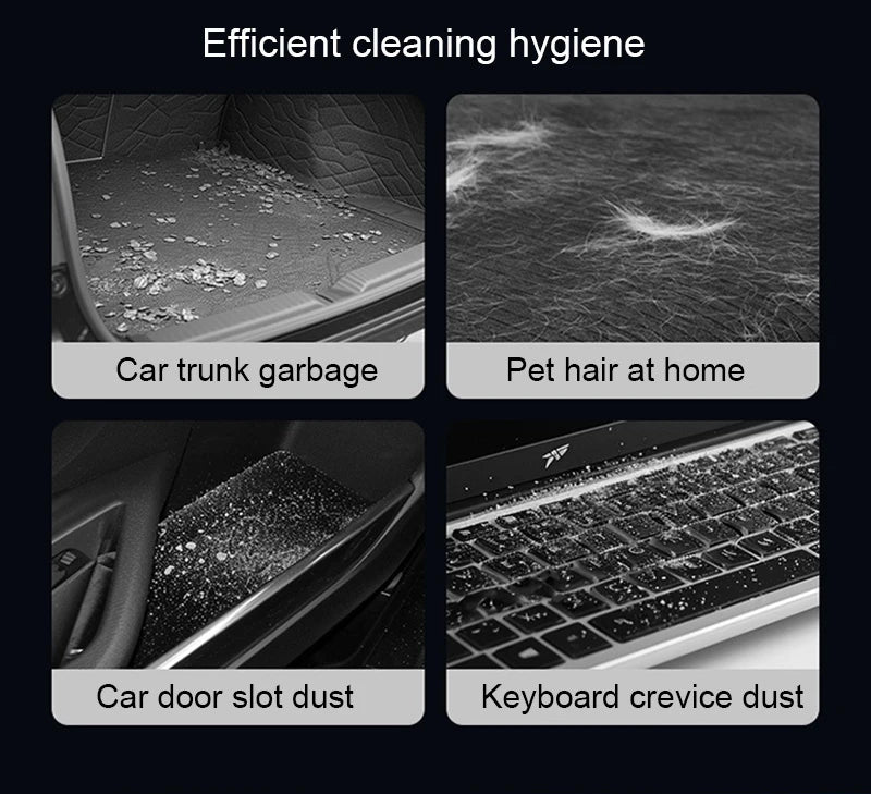 Portable Car Vacuum Cleaner Mini Handheld Wireless Cleaning Machine Home Auto Supplies 19000Pa Brushless motor vacuum cleaner