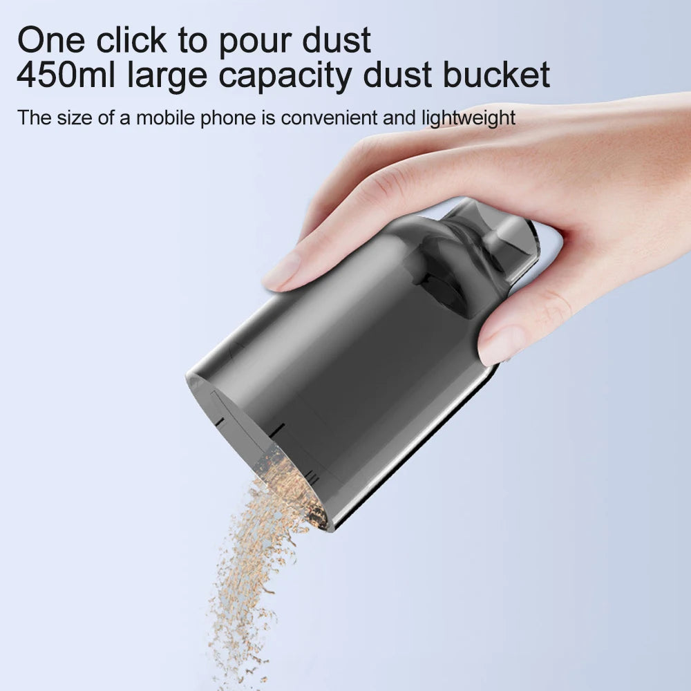 Car Mounted Household Small Mini Blowing And Suction Integrated Portable Handheld Wireless Car Specific Vacuum Cleaner