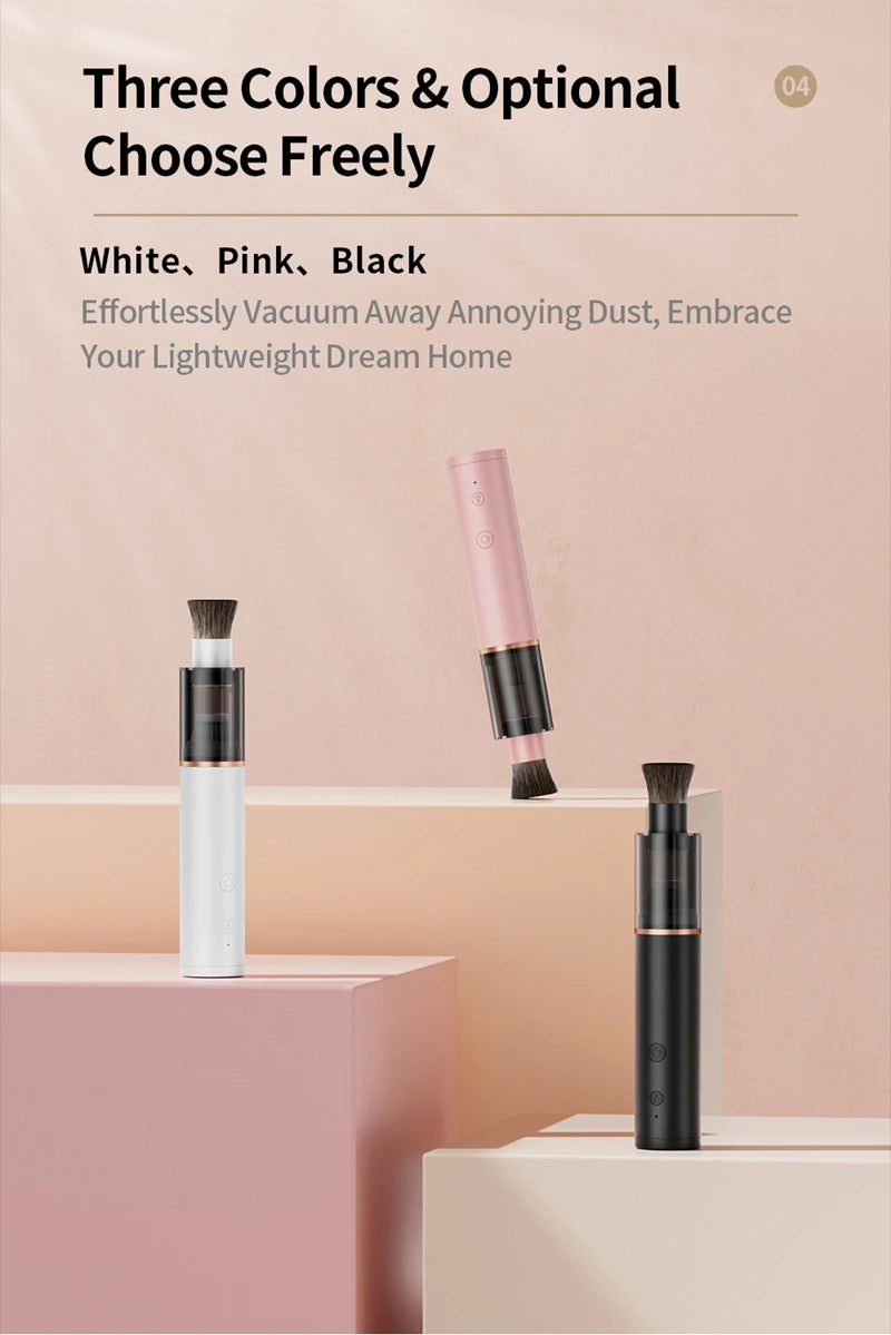 2026 New Small Mini Vacuum Cleaner Portable, Powerful, Durable Handheld, Wireless Desktop Cleaning, Keyboard, Piano Cleaner