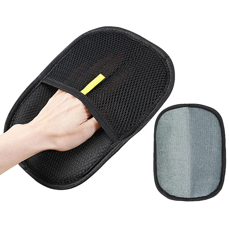 Pet Grooming Gloves Pet Hair Remover Static Dedusting Brush Removing Dog Cat Hair From Sofa Carpet Clothes Gloves Dog Supplies