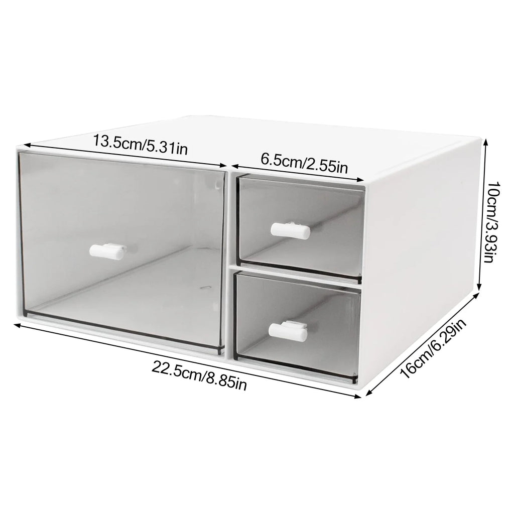 Stackable Drawer Organizer Boxes Space Saving Stackable Drawer Units for Bedroom Dorm Closet Kitchen